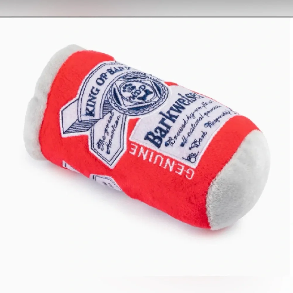 Barkweiser Can Squeaker Dog Toy NWT